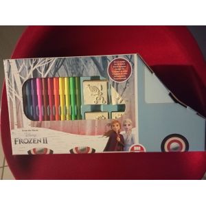 Kit De Tampons Et Feutres Disney Reine Des Neiges 2 - Occasion