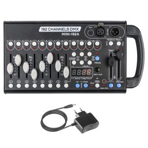 DMX Contr&ocirc;leurs de Lumi&egrave;re - 192 Canaux Mini DMX Controleur D'&eacute;clairage de Sc&egrave;ne - DMX 512 Contr&ocirc;leur de Lumi&egrave;re - Pour les F&ecirc;tes - Occasion
