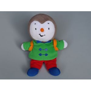 Doudou T'choupi Jemini vert rouge cartable - Occasion