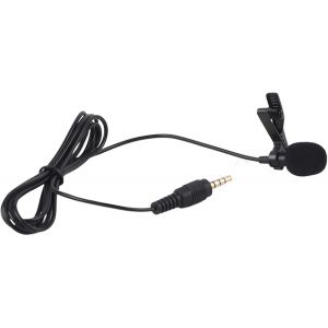 Microphone pour Enregistrement, Microphone Lavalier Mini Microphone à Condensateur pour Vlogging, Enregistrement Vidéo - Occasion