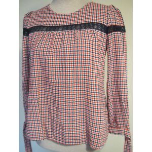 Claudie Pierlot Belle Blouse Carreaux T 36 - Occasion