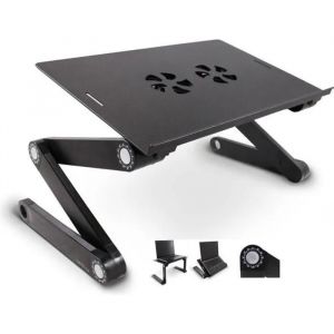 Support refroidisseur pc portable avec pied r&eacute;glable - Occasion