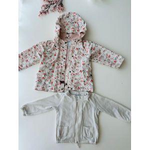 Parka/Veste Fleurie 2 En 1 Vertbaudet Fille 3 Ans - Occasion