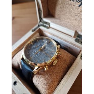 Montre Holzkern Existential Marbre & Or - Occasion