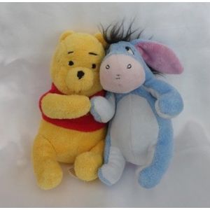 Doudou Peluche Winnie Bourriquet Assis Disney - Occasion