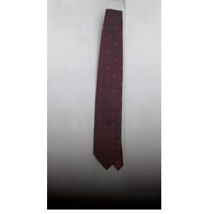 Cravate Galeries Lafayette Bordeaux Imprime - Occasion