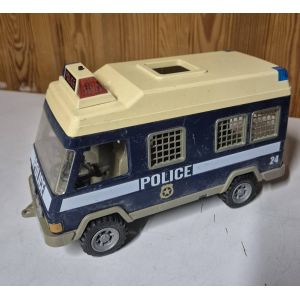 Playmobil 3166 v&eacute;hicule fourgon police vintage geobra 1994 - Occasion