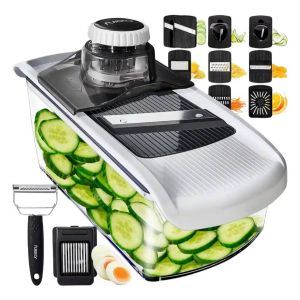 Mandoline Et Spiral Slicer 11 En 1 - Occasion