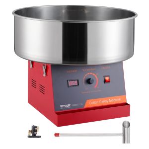 Machine À Barbe À Papa Électrique, 1000 W, Appareil À Barbe À Papa Commercial Avec Bol En Acier Inox Et Cuillère À Sucre, Parfaite Pour Maison, Anniversaire D'Enfant, Fête De Famil[MIN5282125] - Occasion