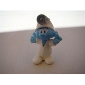 Mini Figurine Schtroumpfs Docteur 40 Mm - Occasion