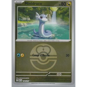 Carte Pok&eacute;mon - Minidraco - 150/217 - Reverse Love Ball - H&eacute;ros Transcendants - Occasion