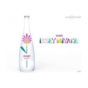 Bouteille Vide D'evian By Issey Miyake 2011 - Occasion