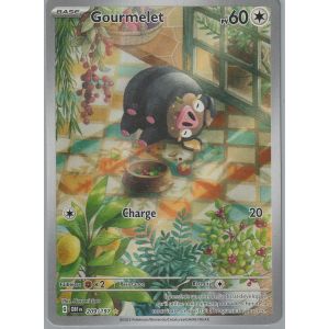 Carte Pok&eacute;mon - Gourmelet - 209/197 - Secr&egrave;te-Rare - Ev3 Flammes Obsidiennes - Occasion