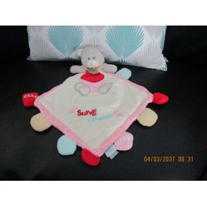 Doudou Plat Chat Crak Super Doudou Baby Nat - Occasion