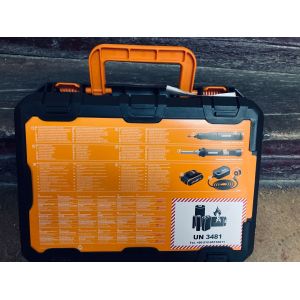 Mini meuleuse brushless worx,fer à souder,accessoires,chargeur ,batterie 2Ah ,coffret - Occasion