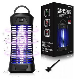 Segotendy Lampe Anti Moustique, Lampe Anti Mouche UV 360&deg; Tout Autour Tu&eacute; Moustique Electrique, Pi&egrave;ge &agrave; Mouches,Destructeur d'insectes, Anti Insectes R&eacute;pulsif Efficace pour Int&eacute;rieur, Maison, Bureau - Occasion