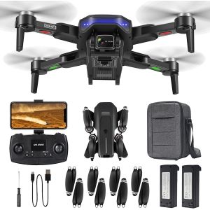 Nmy S38 Drone Avec Camera 4k,Gps Drone De Transmission 5g Wifi Fpv, 50 Minutes De Vol Sur 2 Batteries, Moteur Sans Balais, Contrôle Du Téléphone Portable, Convient Aux Débutants-Nmy - Occasion