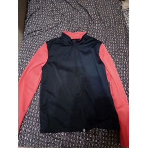 Blouson Jogging Marine Et Rouge Gar&ccedil;on 8 Ans Tr&egrave;s Bon &Eacute;tat - Occasion