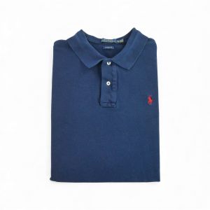 Reconditionn&eacute; - Polo Manches Courtes Homme - Taille Xl - Homme - Marine - Occasion