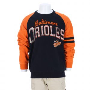 Reconditionn&eacute; - Sweat Homme Mlb Baltimore Orioles - Taille L - Homme - Noir - Occasion
