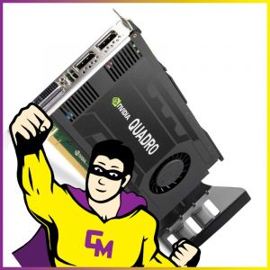 Carte Graphique Nvidia Quadro K4200 4Go GDDDR5 PCI-Express Display-Port DVI - Occasion