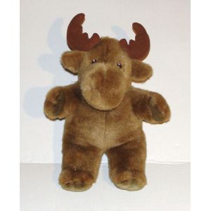 Peluche Renne Cerf Elan Ikea Alleby - Doudou Animal Marron 40 Cm - Occasion