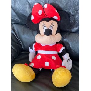 Doudou peluche Minnie disney rouge blanche et jaune 45cm - Occasion