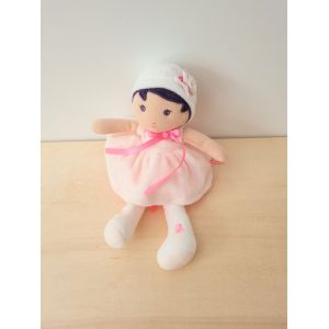 Doudou Poup&eacute;e De Chiffon Fille Rose Kaloo - Occasion