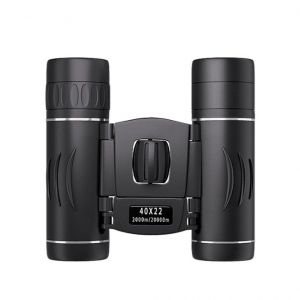 Jumelles puissantes pliables à longue portée 40x22 HD, Mini télescope BAK4 FMC, optique pour la chasse, sport en plein air, voyage de Camping - Occasion