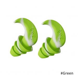 Bouchons D'oreille En Silicone Pour Femmes,R&eacute;duction Du Bruit Du Sommeil,Insonoris&eacute;,Anti-Ronflement Pour Les Petites Oreilles,Bouchon D'oreille D'isolation Phonique,Mousse &Agrave; M&eacute;moire De - Type Green - Occasion