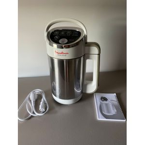 Vends Blender chauffant « Easy Soup » de Moulinex, 5 programmes, 1,2 L, blanc - Occasion