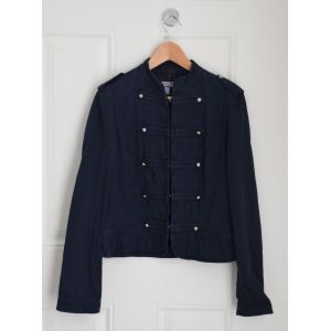 Veste Femme Style Militaire Ou Officier Bleue Taille M - Occasion