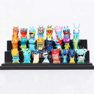 24 Pcs Slugterra Mignon Pvc Figurines Jouets Mmk85 - Occasion