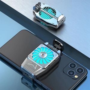 Téléphone portable radiateur sans fil téléphone pince refroidisseur ventilateur portable rechargeable pour Android IOS 300 MAh Nouveau - Occasion