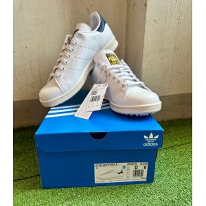 Adidas Stan Smith - Chaussures De Golf Mixtes - Blanches Et Navy - Taille 42 - Occasion