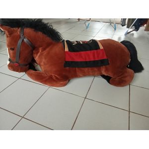 Grande Peluche Cheval Animal Alley (Toys "R" Us) - 1m de long - Occasion