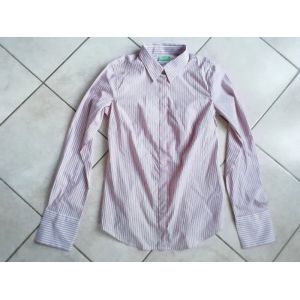Chemise Cintr&eacute;e United Colors Of Benetton Taille Xs Etat Neuve!! - Occasion