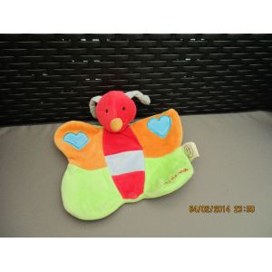 Doudou Marionnette Lutin/Abeille/Papillon Un R&ecirc;ve De B&eacute;b&eacute; - Occasion