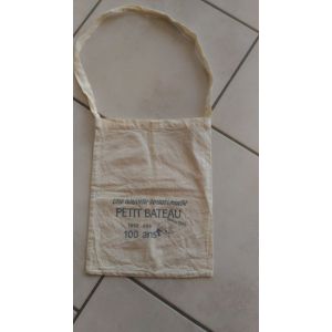 Sac &Agrave; Bandouli&egrave;re Petit Bateau Coton Blanc - Occasion