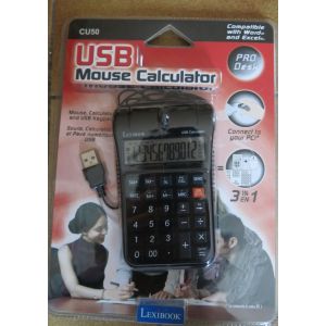 Souris calculatrice pav&eacute; num&eacute;rique USB - Occasion