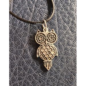 Collier Et Pendentif Chouette &Eacute;sot&eacute;rique Bijoux Fantaisie , Accessoire Mode - Occasion