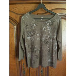 Tee-Shirt Kaki Antonelle - Taille 42 - Occasion