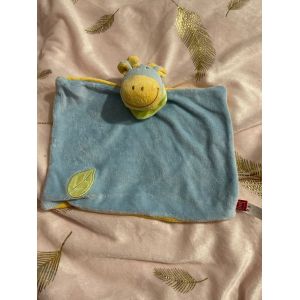 Doudou Girafe Ane Tex Bleu - Occasion