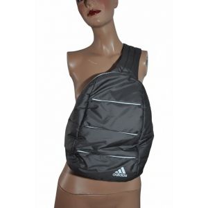 Sac Poitrine Adidas Gris &ndash; Chest Bag Sport & Streetwear &ndash; &Eacute;tat Tr&egrave;s bon - Occasion