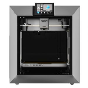 Imprimante 3D QIDI TECH PLUS4, 600 mm/s, impression haute temp&eacute;rature 370 &iquest;, chambre chauff&eacute;e active 65 &iquest;, 305 x 305 x 280 mm, &eacute;cran tactile 5 pouces, cam&eacute;ra 1080P - Occasion