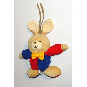 Peluche Lapin Ikea Musical Doudou Lapin Berceuse Festlig - Occasion