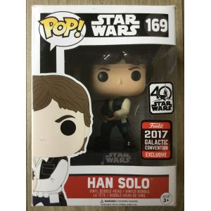 Figurine Funko Pop Han Solo 2017 Galactic Convention Exclusive 2017 - Star Wars 169 - Occasion