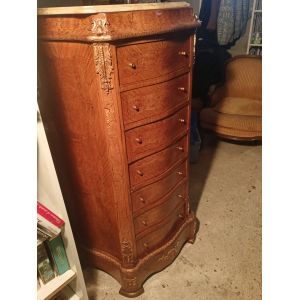 Meuble chiffonnier style Louis XV - Occasion