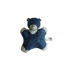 Doudou peluche ours TBE Bout'Chou Monoprix - Occasion