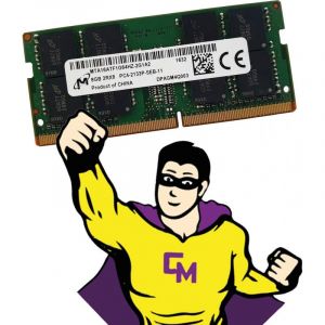 8Go RAM DDR4 Micron &iquest;MTA16ATF1G64HZ-2G1A2 PC4-17000 2133Mhz SODIMM CL15 1.2V - Occasion